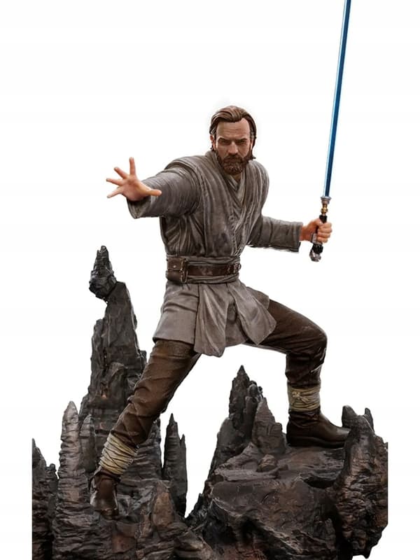 IRON STUDIOS - Star Wars Figurine - Obi-Wan Kenobi BDS Art Scale 1/10