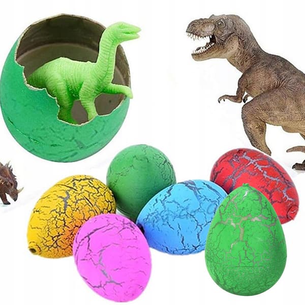 12x MAGICAL EGG – HATCHING DINOSAUR SURPRISE THAT GROWS IN WATER