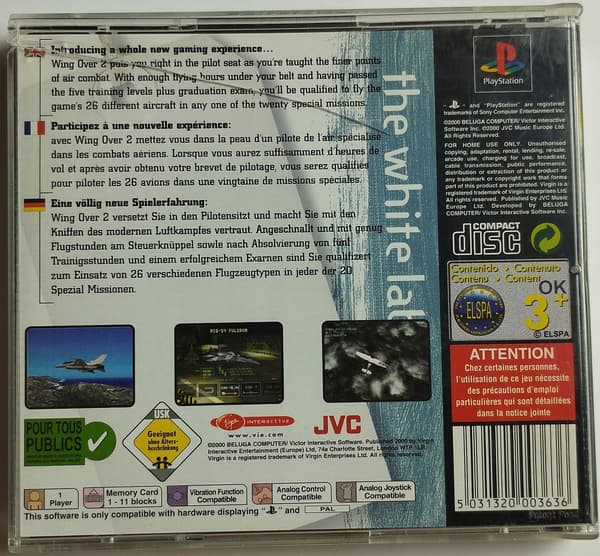 Wing Over 2 for Sony PlayStation (PSX)