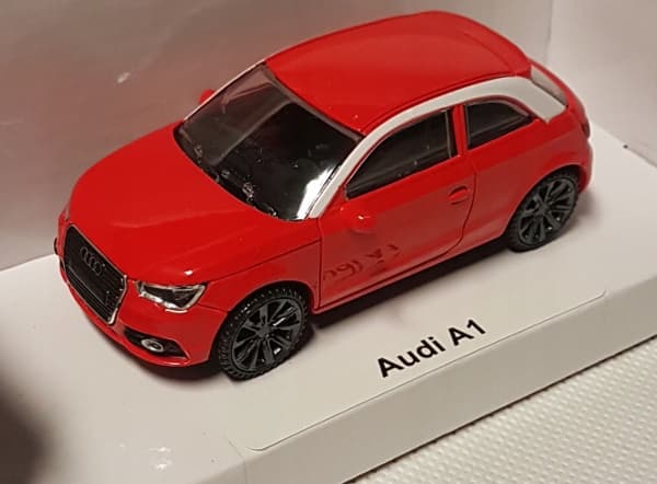2X RASTAR AUDI A1 58200 1:43 red