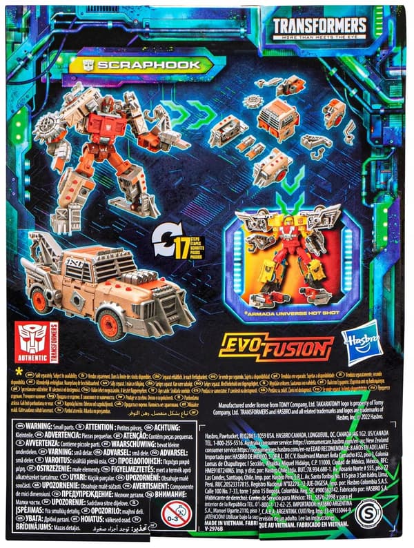 Transformers Legacy Evolution Scraphook figurine