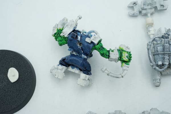 Warhammer 40k Orks Big Mek metal figurine