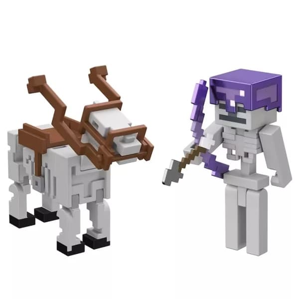 MATTEL Minecraft Ravager and Raid Figures