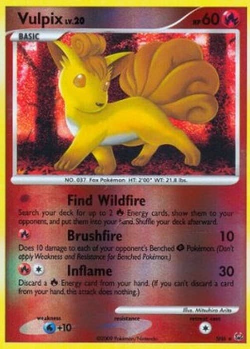 Pokemon Vulpix Lv.20