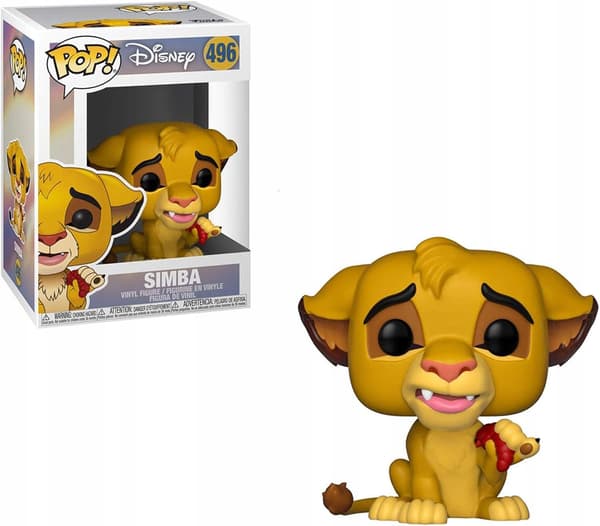 DISNEY POP VINYL 496: SIMBA