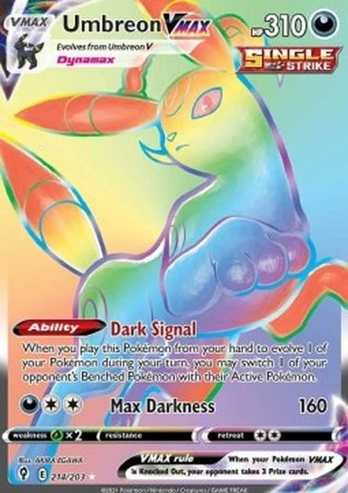Pokemon Umbreon VMAX