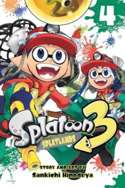 SPLATOON 3: SPLATLANDS, VOL. 4: VOLUME 4 – Sankichi Hinodeya (COMIC)