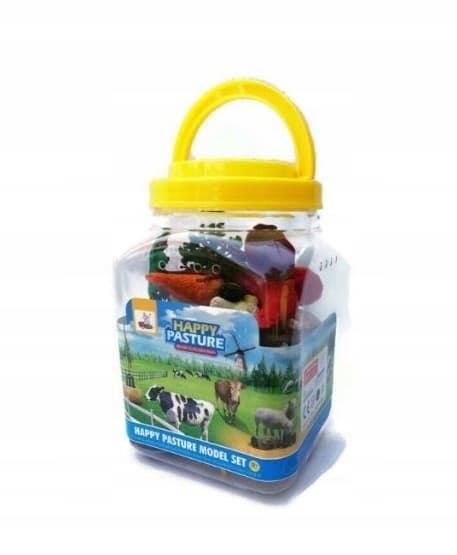 Large Farm, Animal Pen, Tractor and Trailer