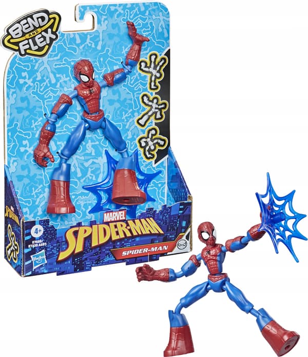 Hasbro Marvel Spider-Man – Bend and Flex Spider-Man action figure E7335 / E7686