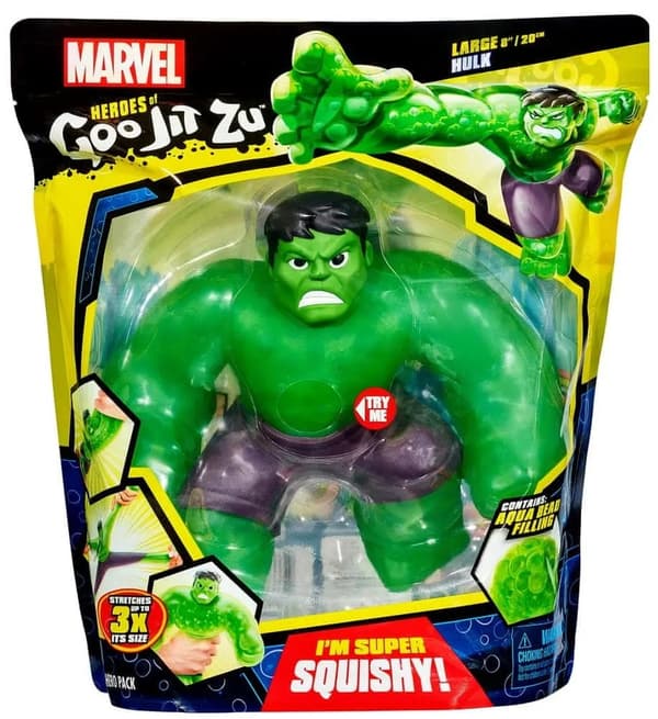 Marvel Supagoo Hulk Green Goo Jit Zu figurine