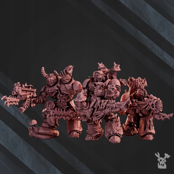 Pandemic Warriors x3 DakkaDakkaStore
