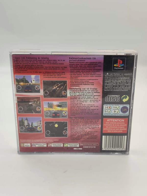 Auto Destruct game for Sony PlayStation (PSX)