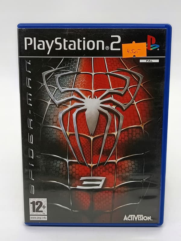SPIDER-MAN 3 PlayStation 2 (PS2) boxed version