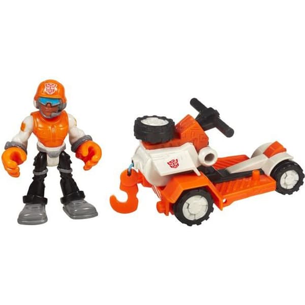 HASBRO – TRANSFORMERS RESCUE BOTS SAWYER + RESCUE VEHICLE