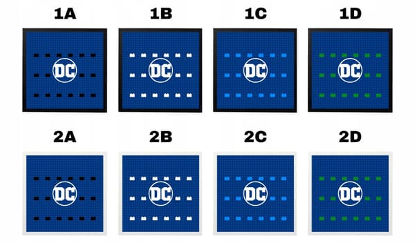 Personalised LEGO Minifigure Display Frame 71026 DC Super Heroes
