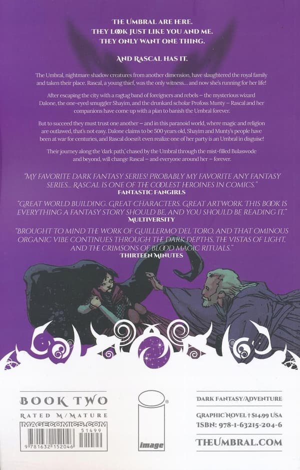 Umbral Volume 2: The Dark Path by Antony Johnston