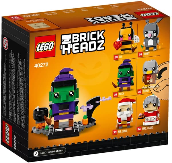 Lego 40272 Brickheadz Halloween Witch