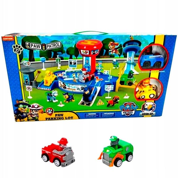 Patrol Psi Base, Tower, Car Park, Figures, Landing Pad – LARGE BASE SET