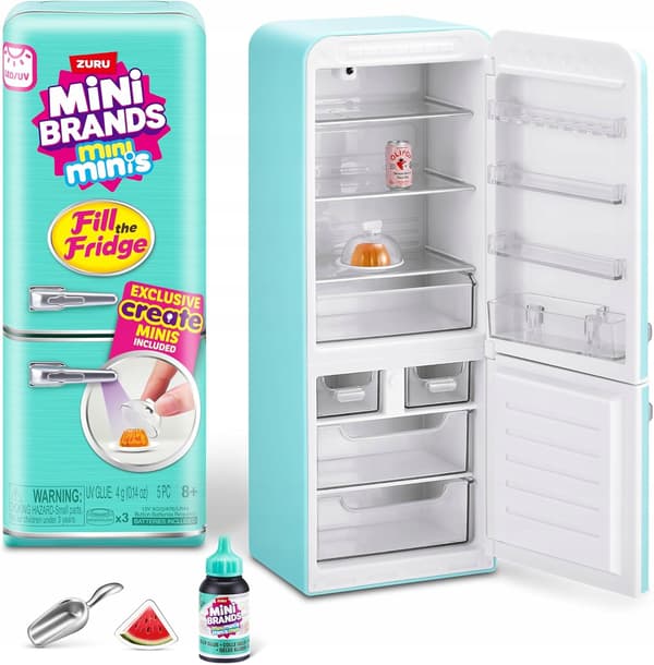 Zuru Mini Brands mini minis Fill the Fridge 8+