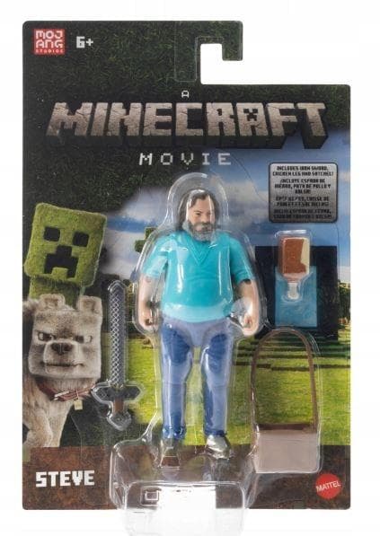 STEVE MINECRAFT FIGURINE 10 CM 6+