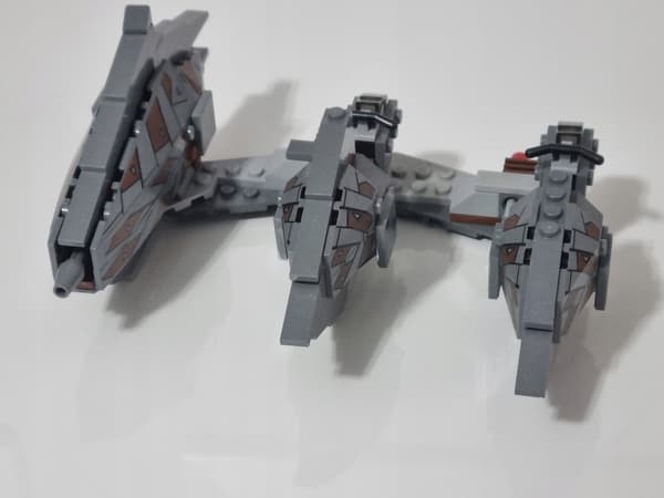 LEGO 7957 Star Wars SITH NIGHTSPEEDER 7957 – set components