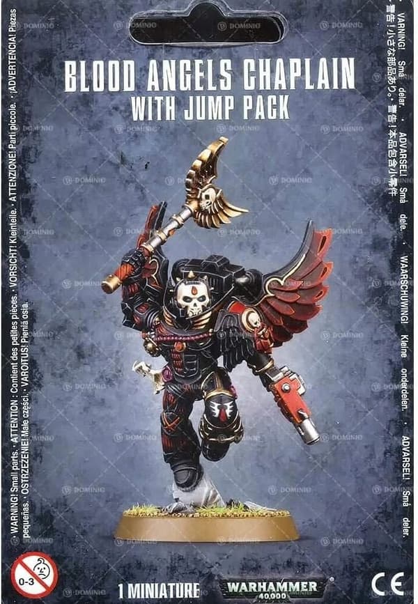 Blood Angels-kaplan med hoppmodul