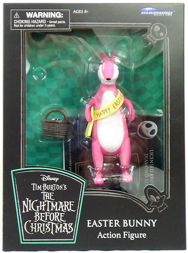 THE NIGHTMARE BEFORE CHRISTMAS FIGURINE – EASTER BUNNY 15cm – NEW DIAMOND