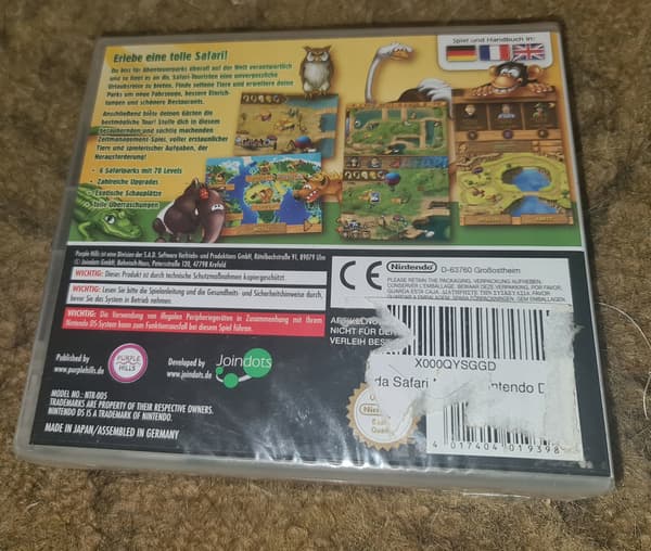 YOUDA SAFARI / NINTENDO GAMECUBE / NEW / SEALED / EN