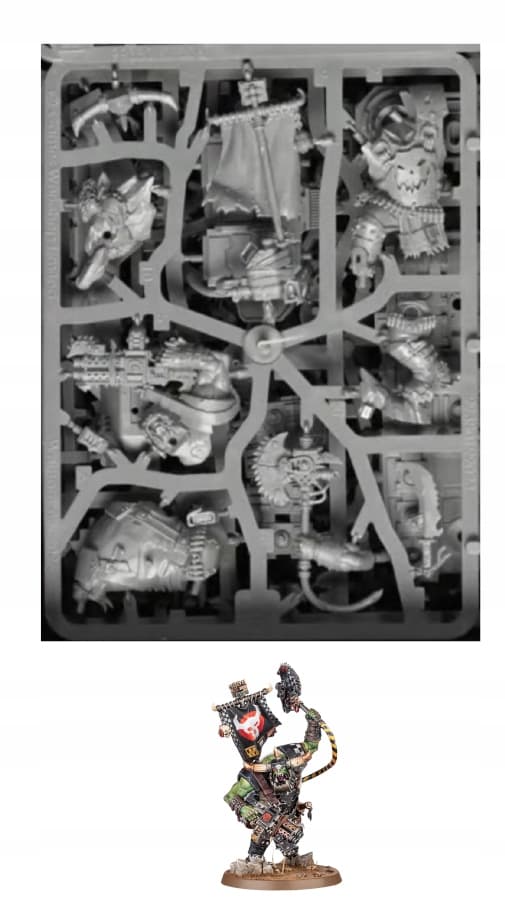 Warboss – Orks – Armageddon 2026 – sprues, 1 model