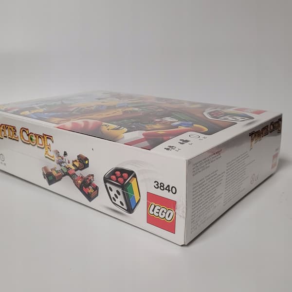 Lego Pirates Board Game PL 3840 Pirate Code MISB 2009 Christmas tree, Father Christmas