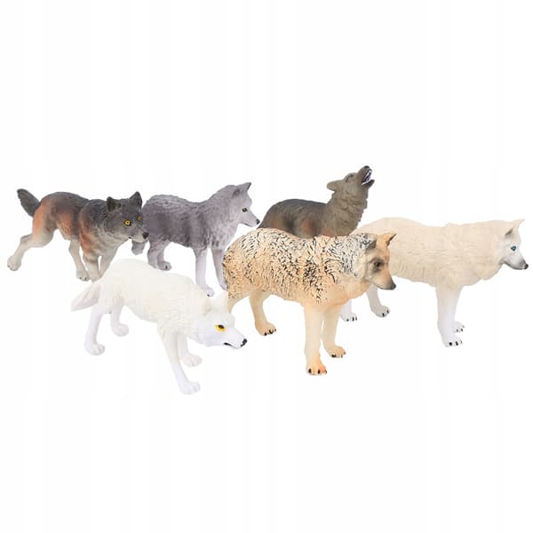zeji Wildlife Simulation: wolf model ornaments
