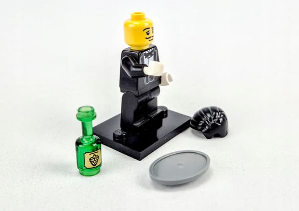 LEGO Minifigure COL129 Waiter, Series 9