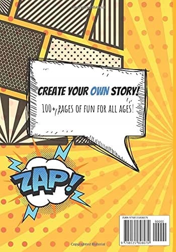 Blank Comic Book: Draw Your Own Comics | For Children and Adults | Blank Comic