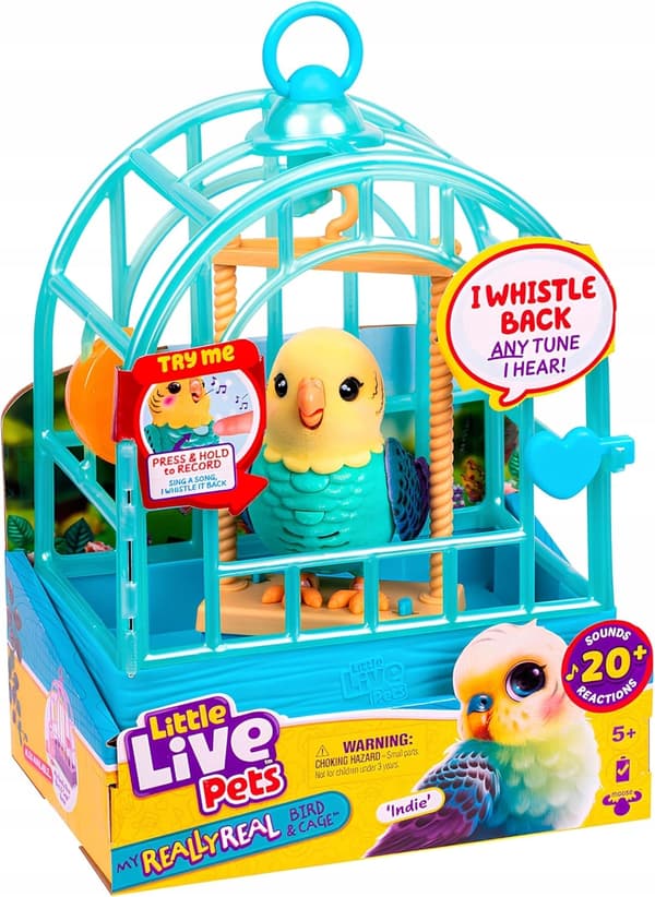 Little Live Pets 26691 Moose Interactive Talking Bird