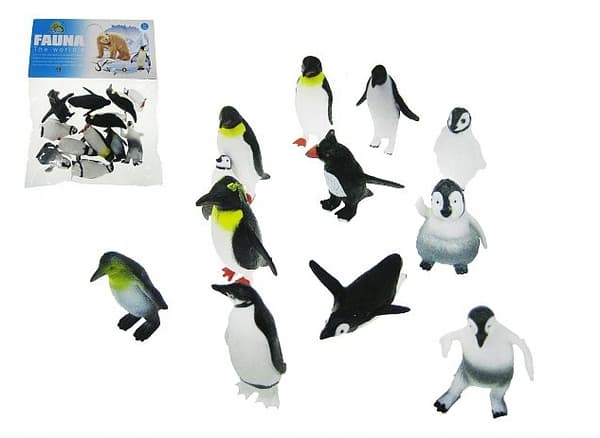 Penguins, 4–5 cm, 12 pieces