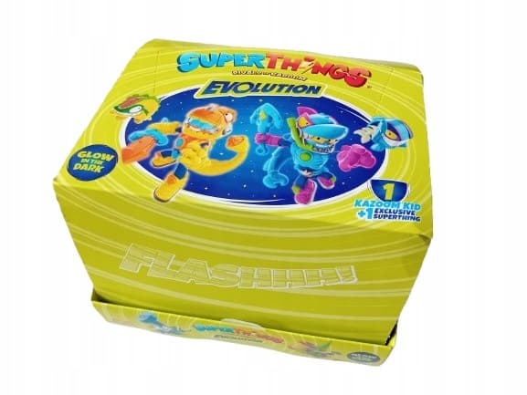 SUPER THINGS - EVOLUTION - KAZOOM KID ALL 6 GLOW-IN-THE-DARK