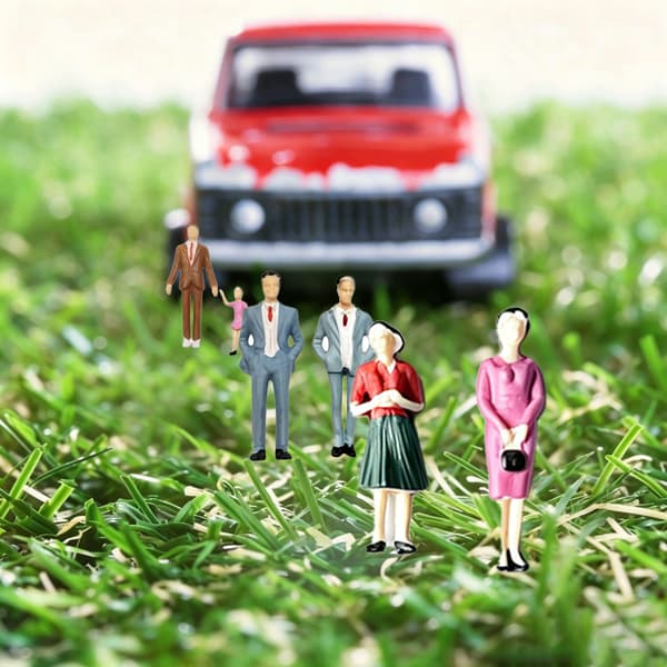 1/32-SCALE MINI FIGURES FOR DIY DECORATIONS AND SANDPITS – 42 PIECES