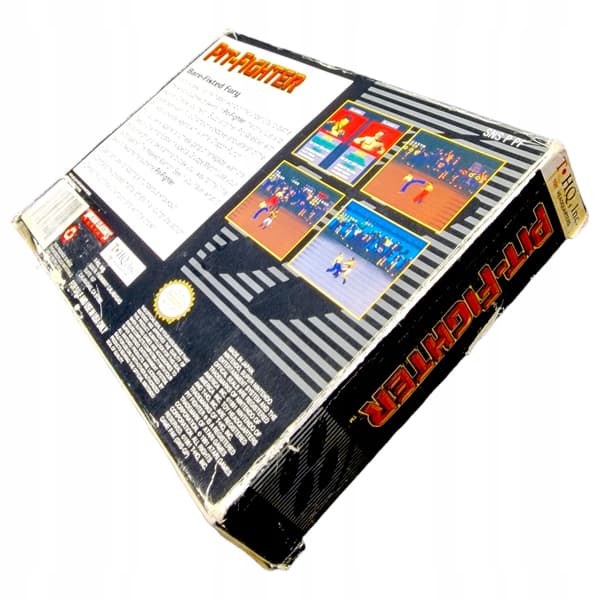 Pit-Fighter Super Nintendo SNES Pit Fighter fighting game complete box set