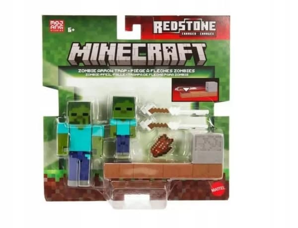 MINECRAFT TRAP SET + FIGURINE