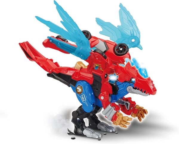 VTECH Switch & Go Dinos T-Rex Dragon Armour Interactive Figure