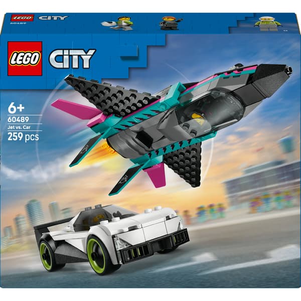 LEGO City 60489 Jet vs Car