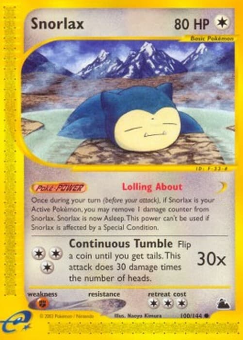Pokemon TCG Snorlax