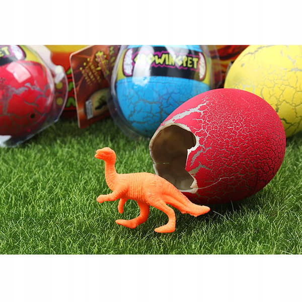 6x MAGICAL LARGE EGG – HATCHING DINOSAUR SURPRISE THAT GROWS IN WATER