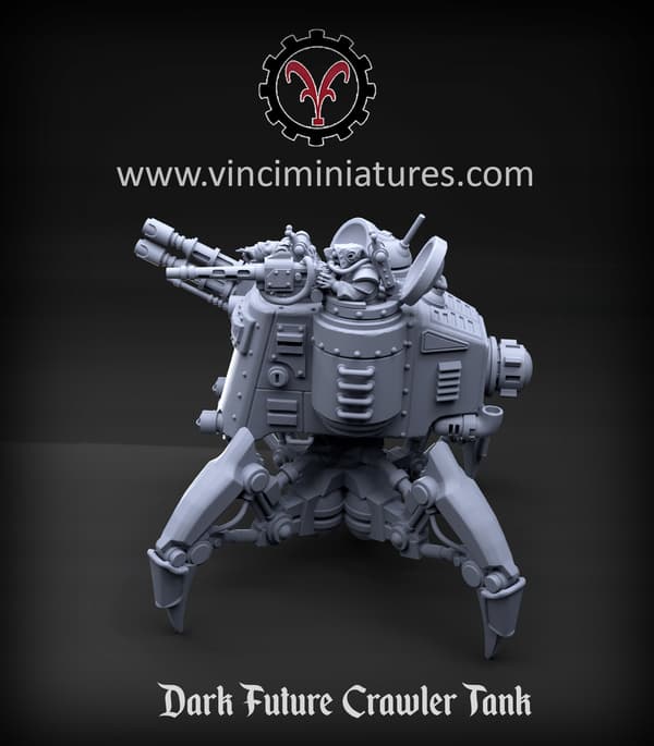 Dark Future Crawler Tank – x1