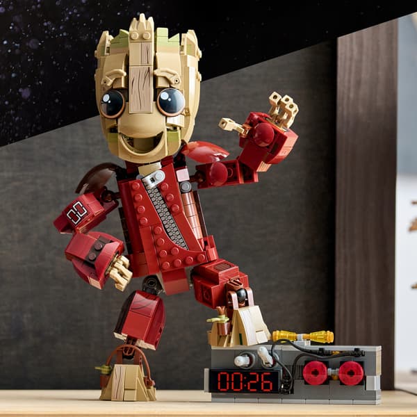 LEGO Marvel Groot in Ravager Outfit for Children 76341