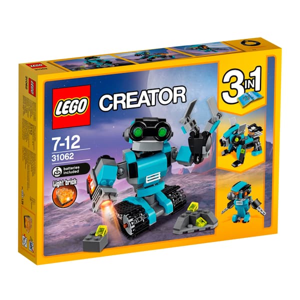 LEGO CREATOR 31062 Glowing Explorer Robot – ONE-OF-A-KIND