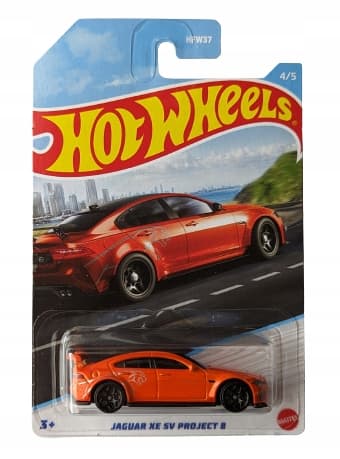 HOT WHEELS - Jaguar XE SV Project 8 Orange NEW