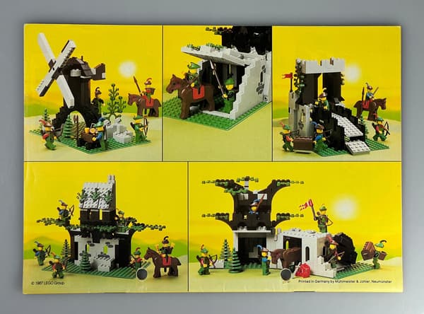 LEGO Castle 6066 Camouflaged Outpost LEGOLAND Instructions