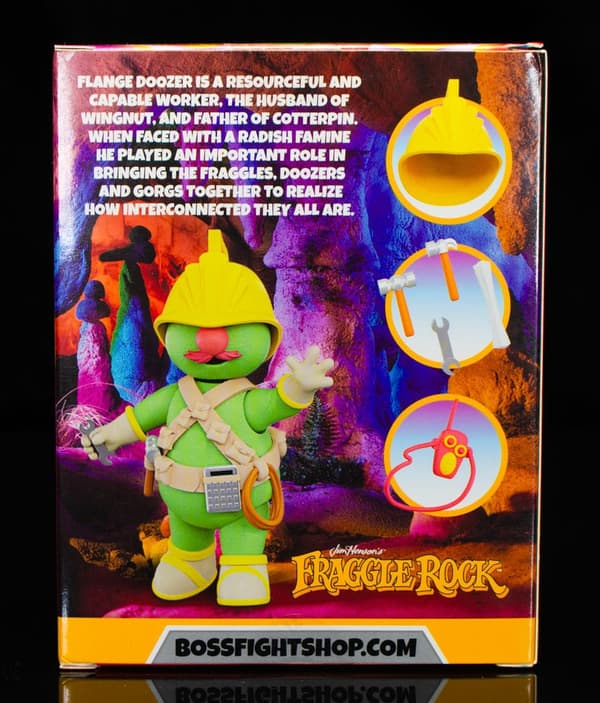 FRAGGLE ROCK ACTION FIGURE: FLANGE DOOZER