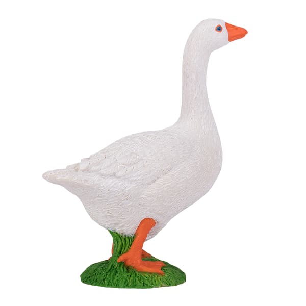 ANIMAL PLANET WHITE GOOSE FIGURINE
